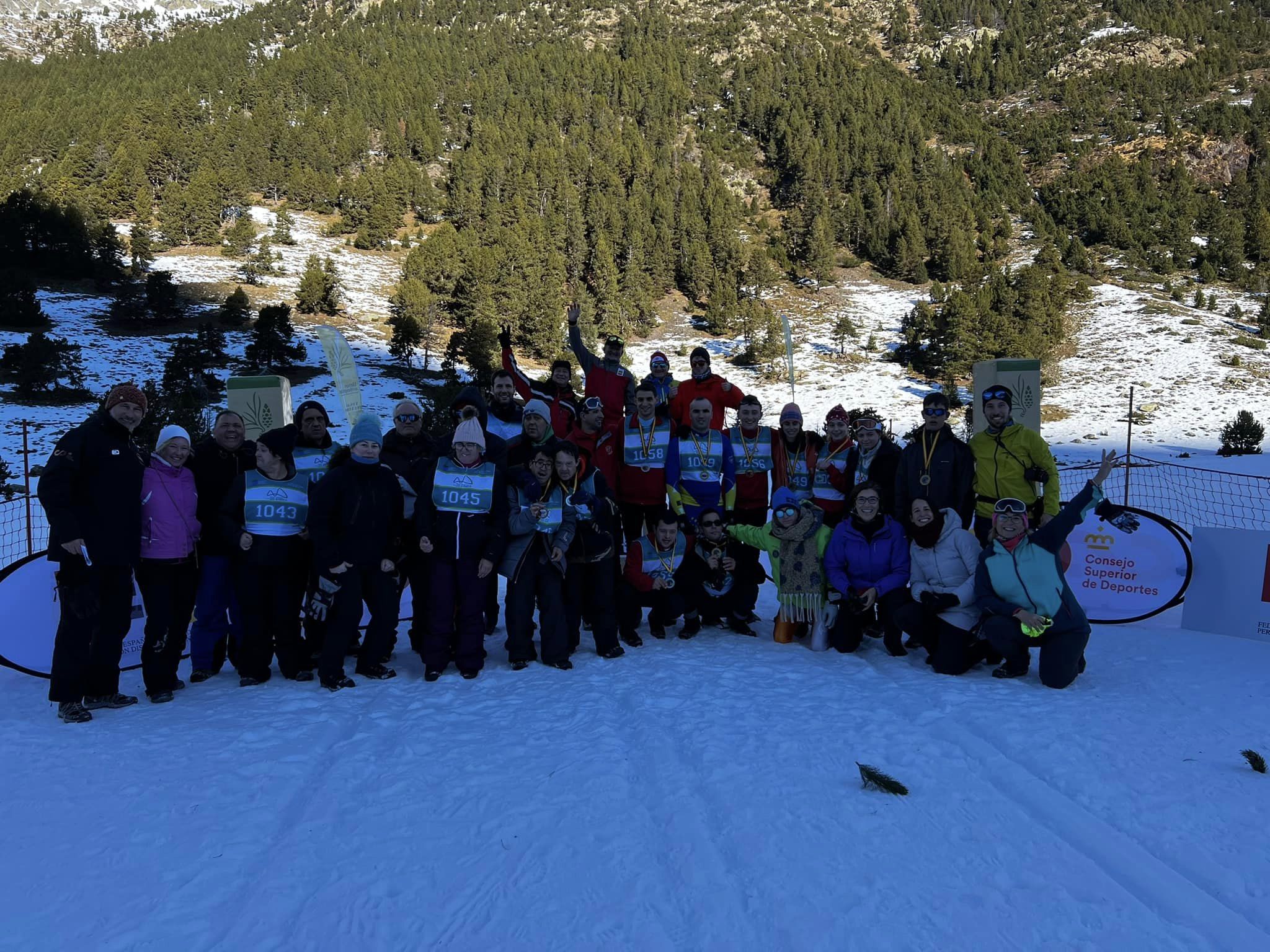 Rubén Pascual, subcampeón de España de esquí nórdico FEDDI